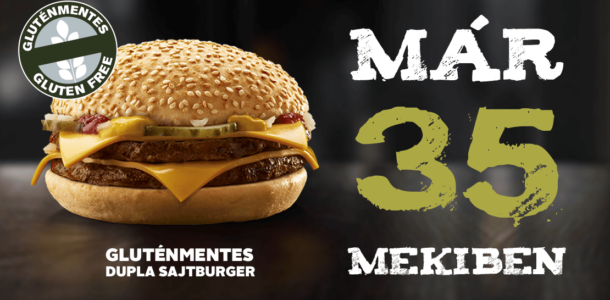 Gluténmentes hamburger McDonal's
