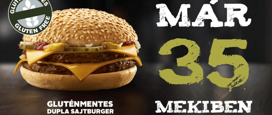 Gluténmentes hamburger McDonal's