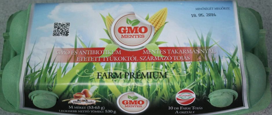 GMO-mentes tojás