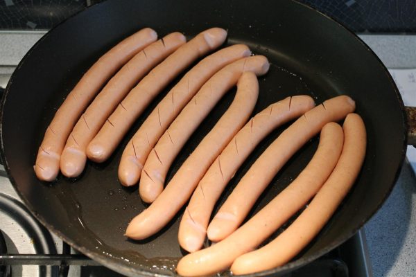 Virsli sütése 1