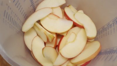 Almás leveles tészta recept 2 - almaszeletek
