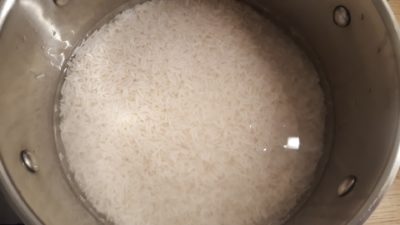 Basmati rizs párolása