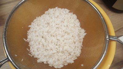 Basmati rizs szűrése