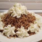 Gesztenyepüré torta