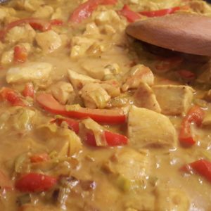 thai paleo csirke curry