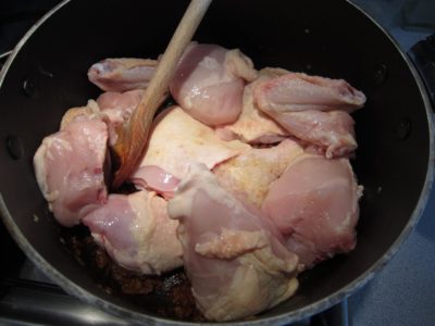 Paprikás csirke készítése 5