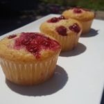 Poharas ribizlis joghurtos muffin
