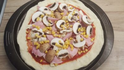 Songoku pizza recept 3