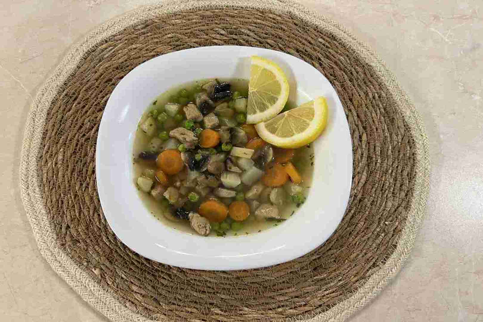 citromos tárkonyos sertésraguleves tejszín nélkül