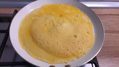 Tojás tortilla készítése 2