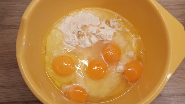 tojásos nokedli