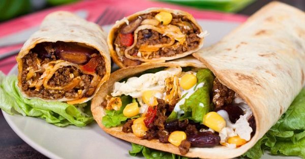 Tortilla wrap vacsorára