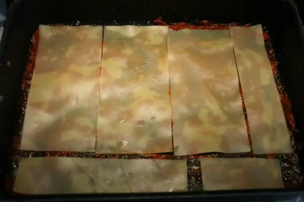 Vegán lasagne készítése 6